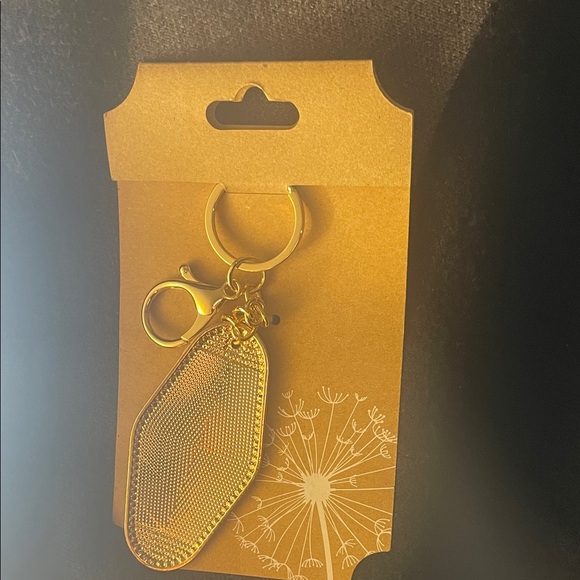 Pink and Gold 'Let's Go Girls' Keychain or BagCharm NWT - Picture 2 of 3